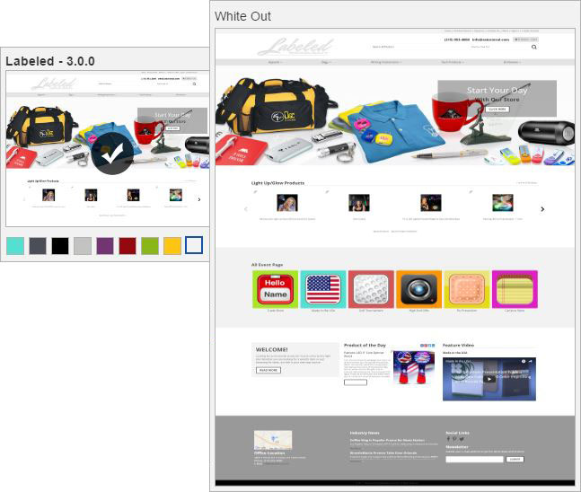 Selecting And Managing A Large Banner Template Selecting And Managing A Large Banner Template