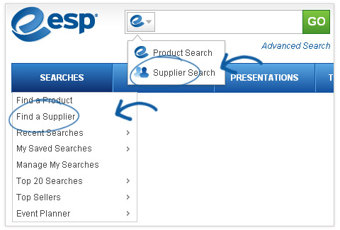 espweb supplier search