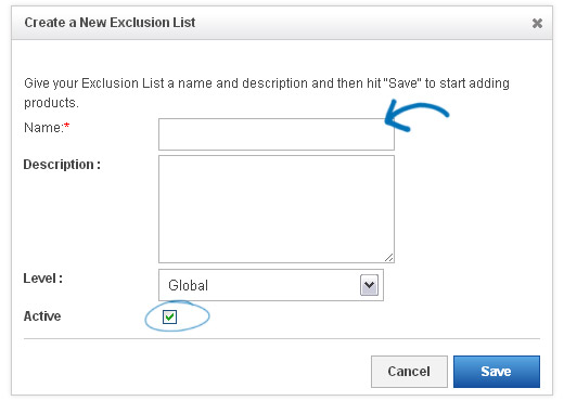 esp websites exclusion lists