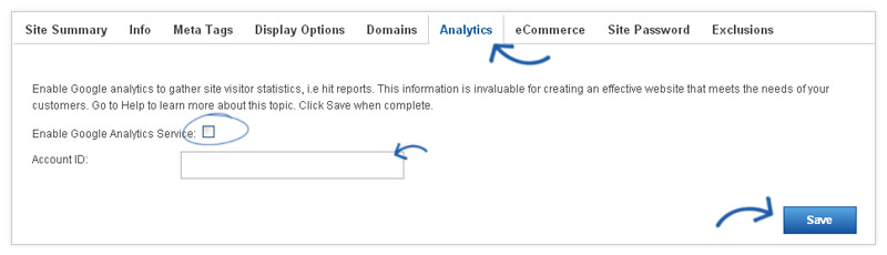 espwebsites settings info