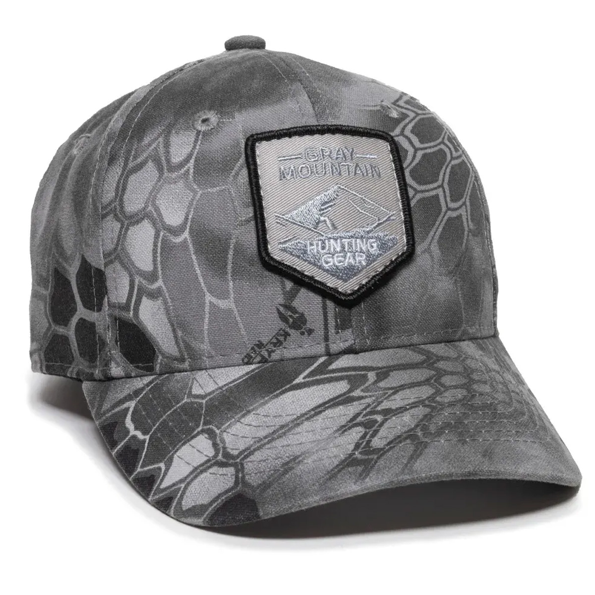 Camo Cap with Hook/Loop Tape Closure