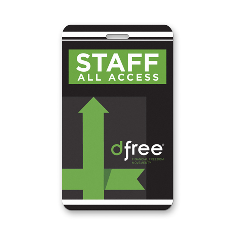 badge for trade show and event identification
